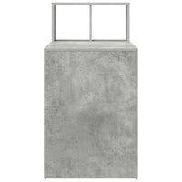 Scrivania Grigio cemento 108 x 55 x 103.5 cm Legno multistrato 869461