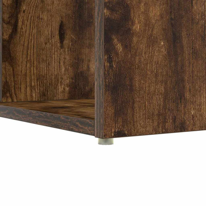 Scrivania Rovere fumo 108 x 55 x 103.5 cm Legno multistrato 869462