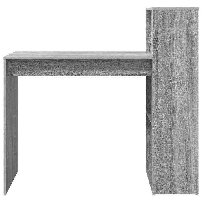 Scrivania Grigio Sonoma 108 x 55 x 103.5 cm Legno multistrato 869463