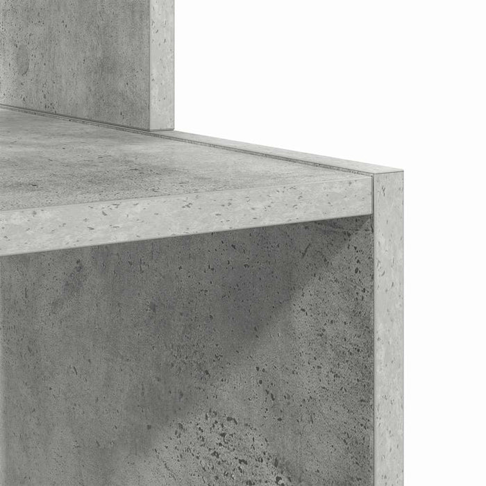 Scrivania Grigio cemento 106 x 40 x 88.5 cm Legno multistrato 869469