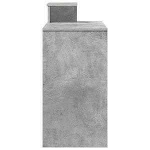 Scrivania Grigio cemento 106 x 40 x 88.5 cm Legno multistrato 869469