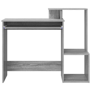 Scrivania Grigio Sonoma 106 x 40 x 88.5 cm Legno multistrato 869471