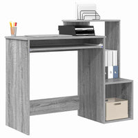 Scrivania Grigio Sonoma 106 x 40 x 88.5 cm Legno multistrato 869471