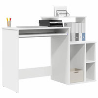 Scrivania con Storage Bianco 120.5 x 44 x 88.5 cm 869474