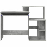 Scrivania con Storage Grigio cemento 120.5 x 44 x 88.5 cm 869477