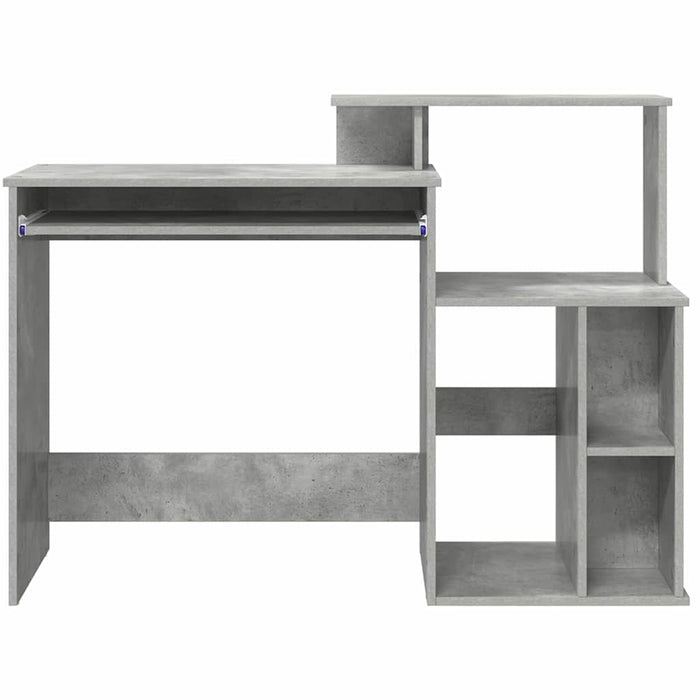 Scrivania con Storage Grigio cemento 120.5 x 44 x 88.5 cm 869477