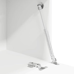 Scrivania Bianco 71,5 x 31,5 x 106,5 cm Legno multistrato 869482