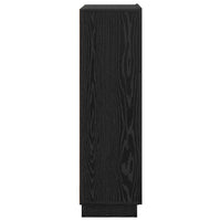 Scrivania Rovere Nero 71,5 x 31,5 x 106,5 cm Legno multistrato 869483