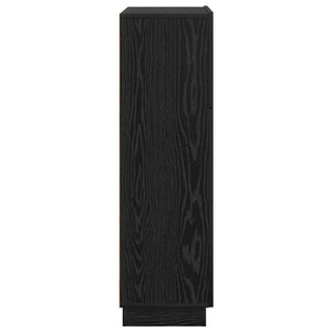 Scrivania Rovere Nero 71,5 x 31,5 x 106,5 cm Legno multistrato 869483