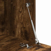 Scrivania Rovere fumo 71,5 x 31,5 x 106,5 cm Legno multistrato 869486