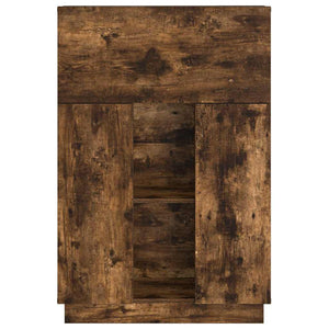 Scrivania Rovere fumo 71,5 x 31,5 x 106,5 cm Legno multistrato 869486