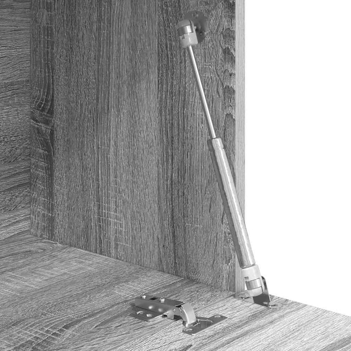 Scrivania Grigio 71,5 x 31,5 x 106,5 cm Legno multistrato 869487