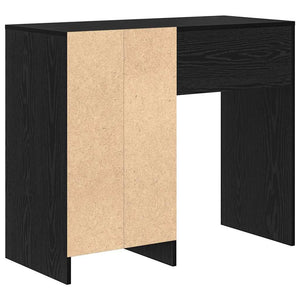 Scrivania Rovere nero 90 x 37,5 x 75 cm Legno multistrato 869491