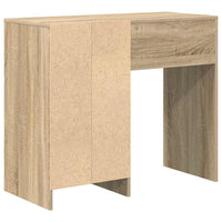 Scrivania rovere sonoma 90 x 37,5 x 75 cm Legno multistrato 869492