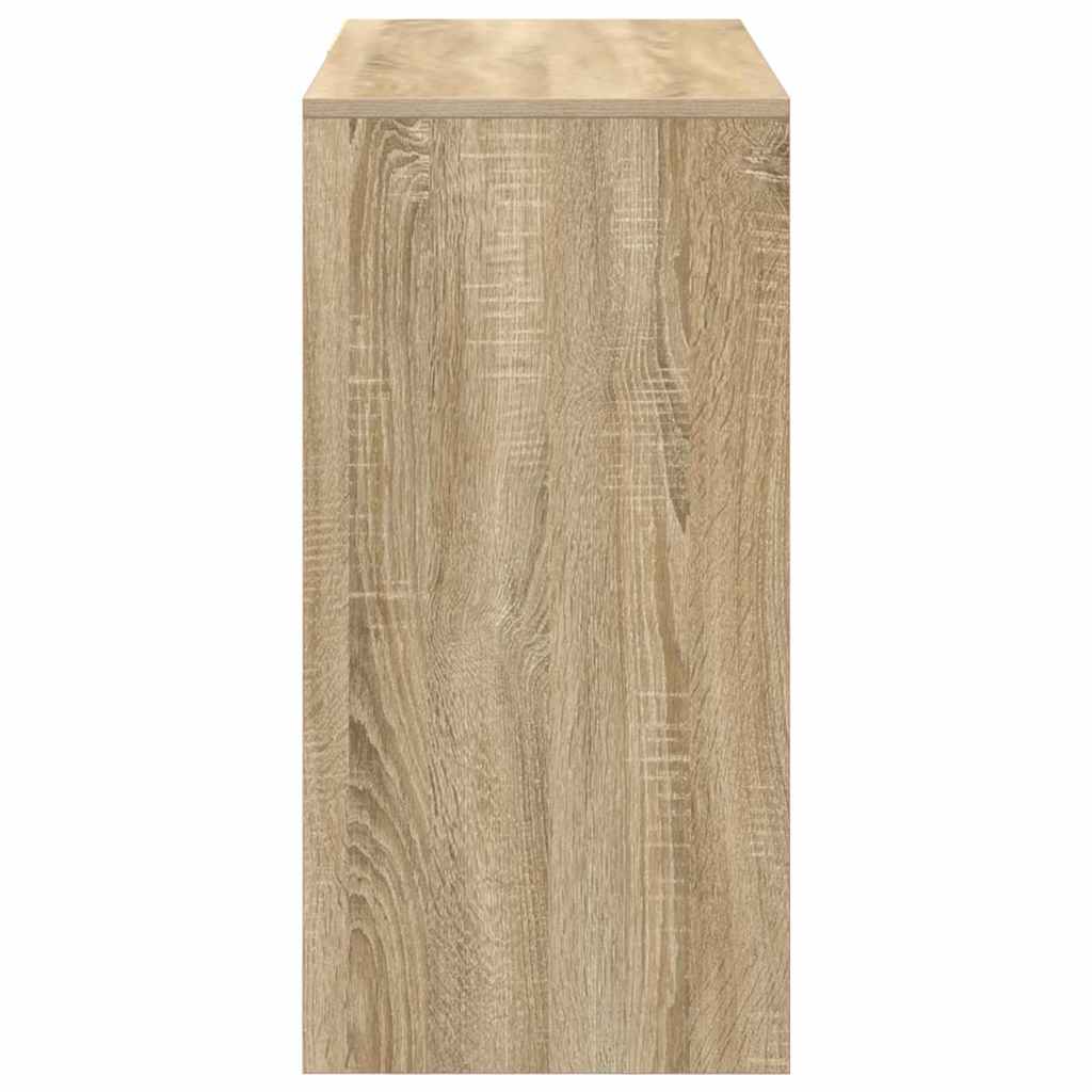 Scrivania rovere sonoma 90 x 37,5 x 75 cm Legno multistrato 869492