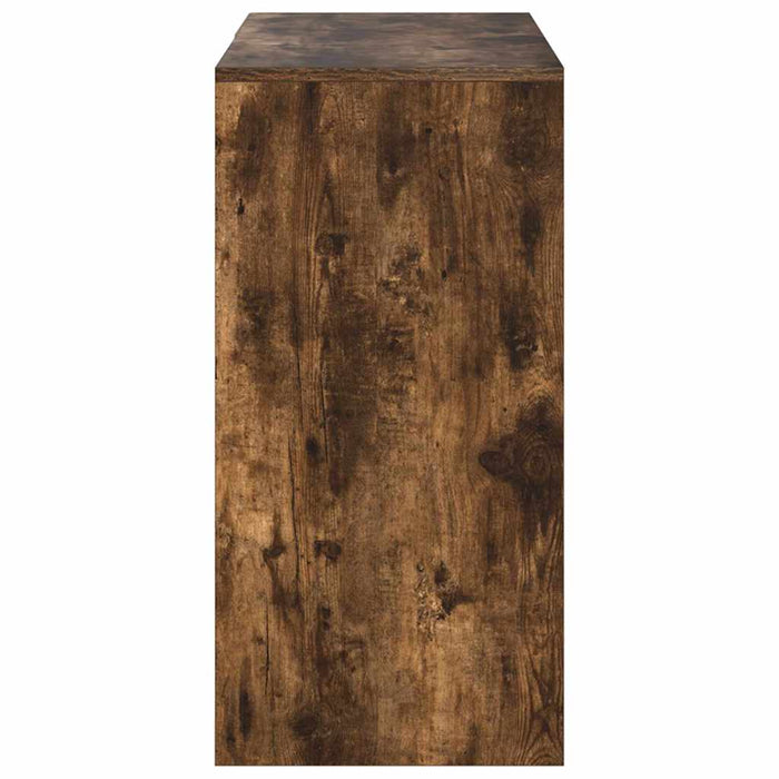 Scrivania Rovere fumé 90 x 37,5 x 75 cm Legno multistrato 869494