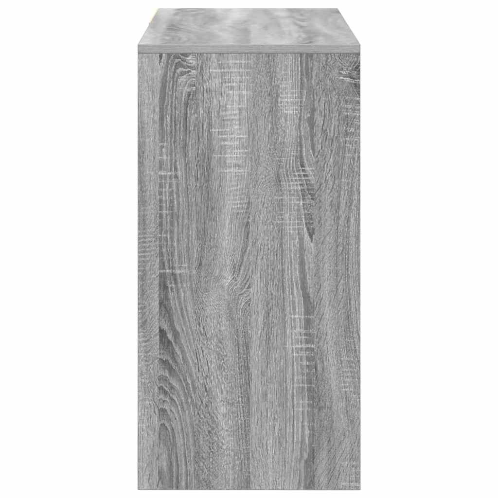 Scrivania Grigio Sonoma 90 x 37,5 x 75 cm Legno multistrato 869495