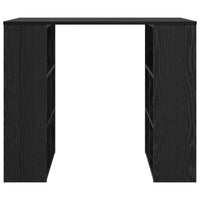 Scrivania Rovere Nero 90 x 50 x 75 cm Legno multistrato 869507