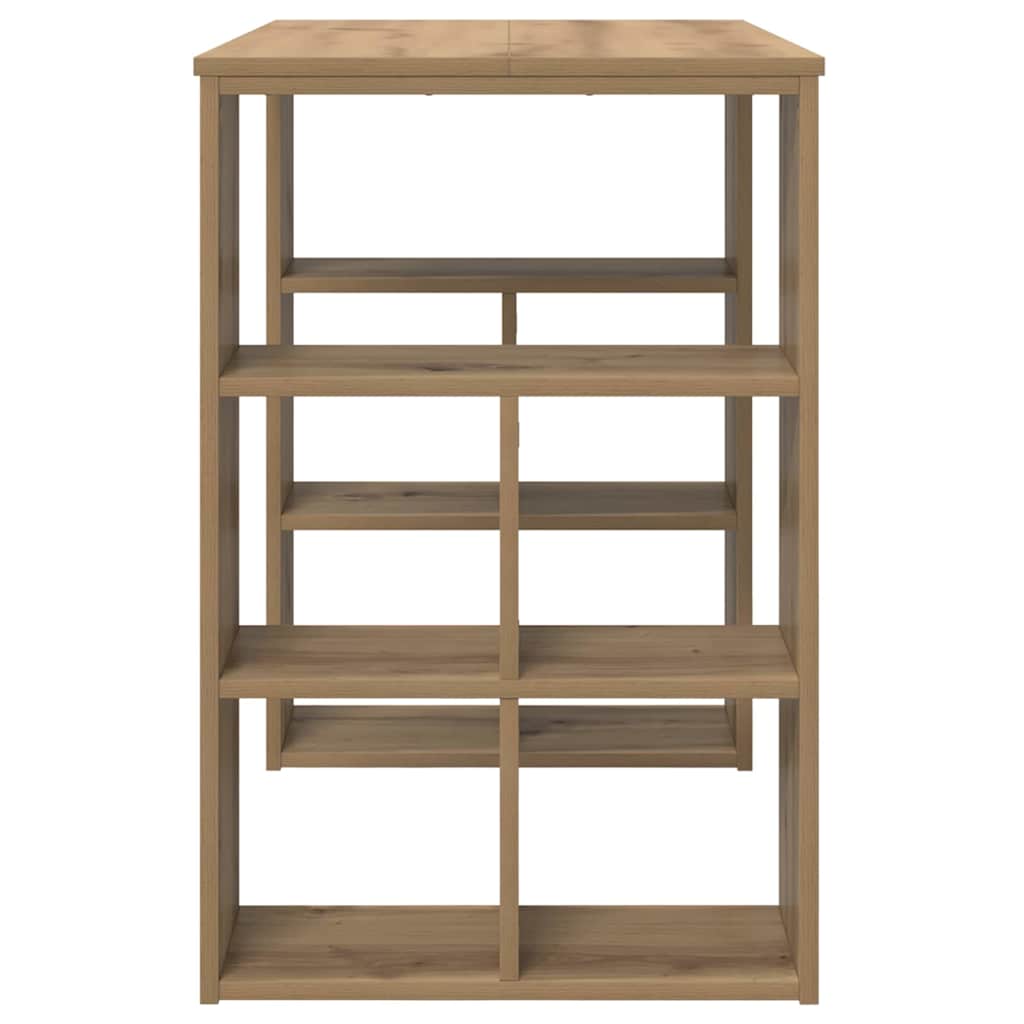 Scrivania rovere artigianale 90 x 50 x 75 cm Legno multistrato 869513