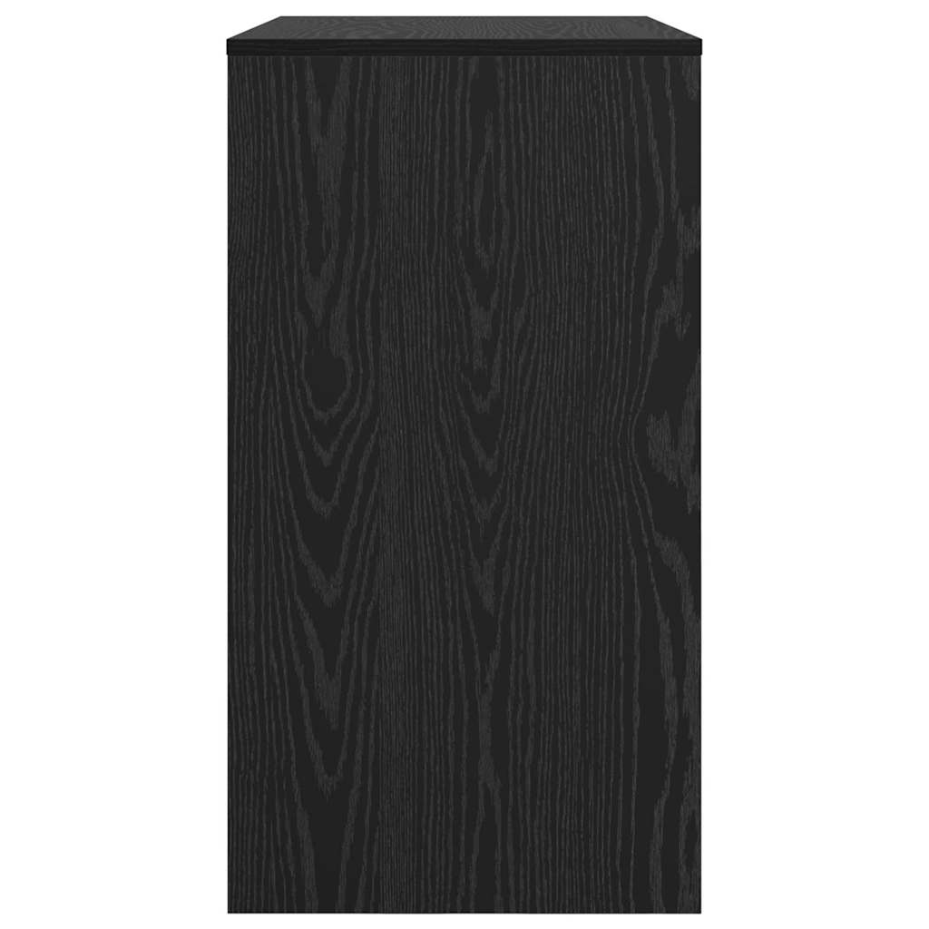 Scrivania Rovere nero 77,5 x 43 x 79 cm Legno multistrato 869515