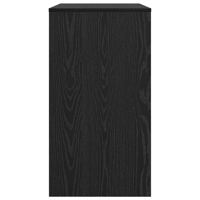Scrivania Rovere nero 77,5 x 43 x 79 cm Legno multistrato 869515