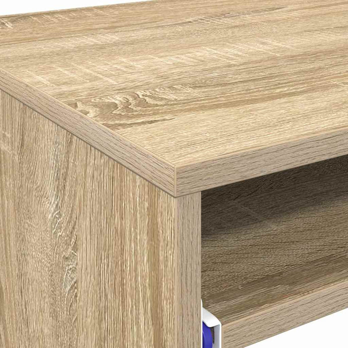 Scrivania rovere sonoma 77,5 x 43 x 79 cm Legno multistrato 869516