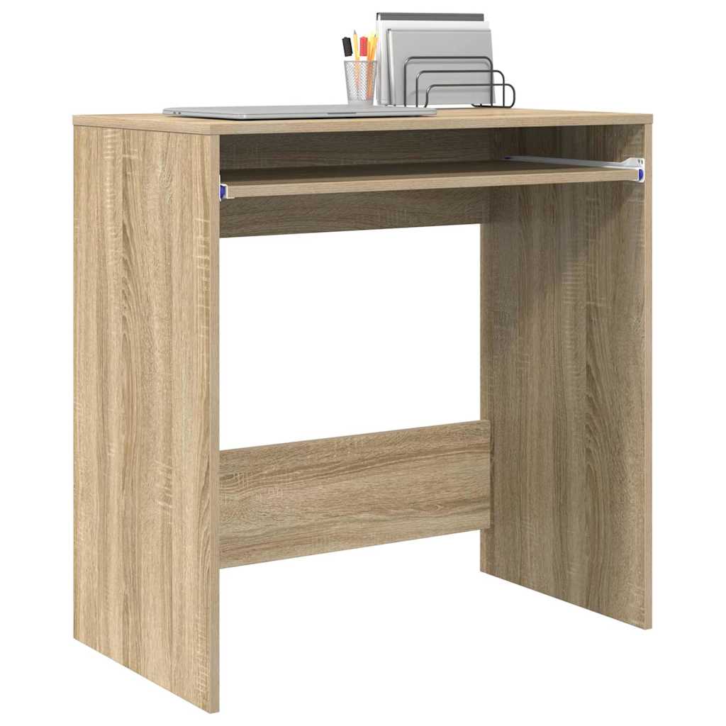 Scrivania rovere sonoma 77,5 x 43 x 79 cm Legno multistrato 869516