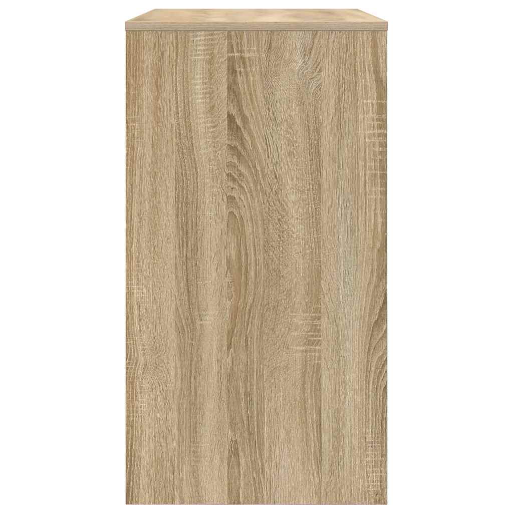 Scrivania rovere sonoma 77,5 x 43 x 79 cm Legno multistrato 869516