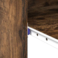 Scrivania Rovere fumo 77,5 x 43 x 79 cm Legno multistrato 869518