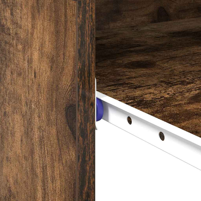 Scrivania Rovere fumo 77,5 x 43 x 79 cm Legno multistrato 869518