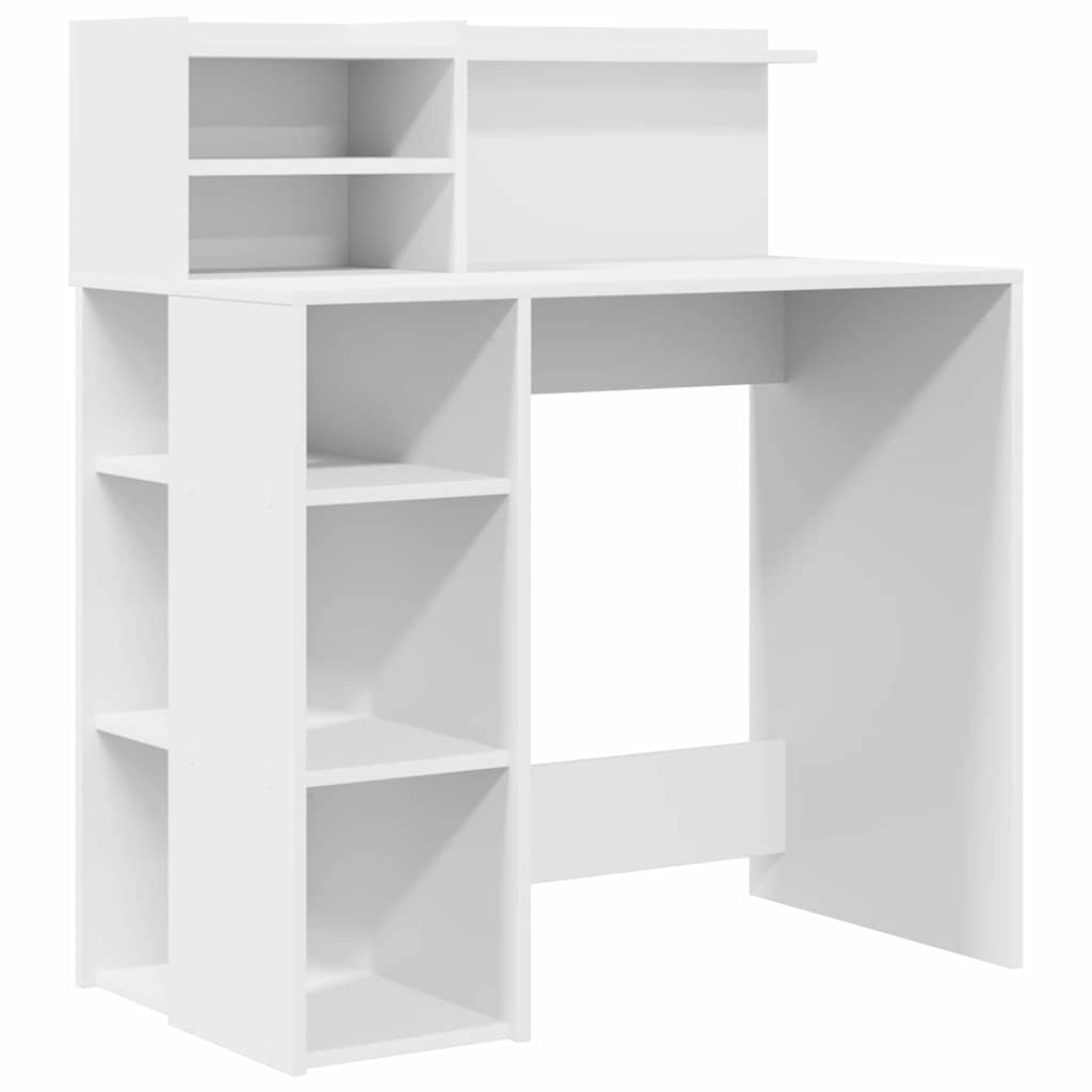 Scrivania con Magazzino Bianco 90 x 48 x 101.5 cm 869522