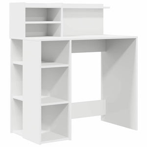 Scrivania con Magazzino Bianco 90 x 48 x 101.5 cm 869522