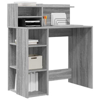 Scrivania con Magazzino Grigio sonoma 90 x 48 x 101.5 cm 869527