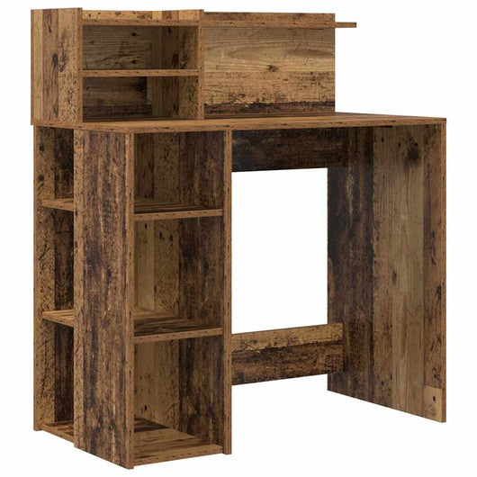 Scrivania con Magazzino Legno vecchio 90 x 48 x 101.5 cm 869528