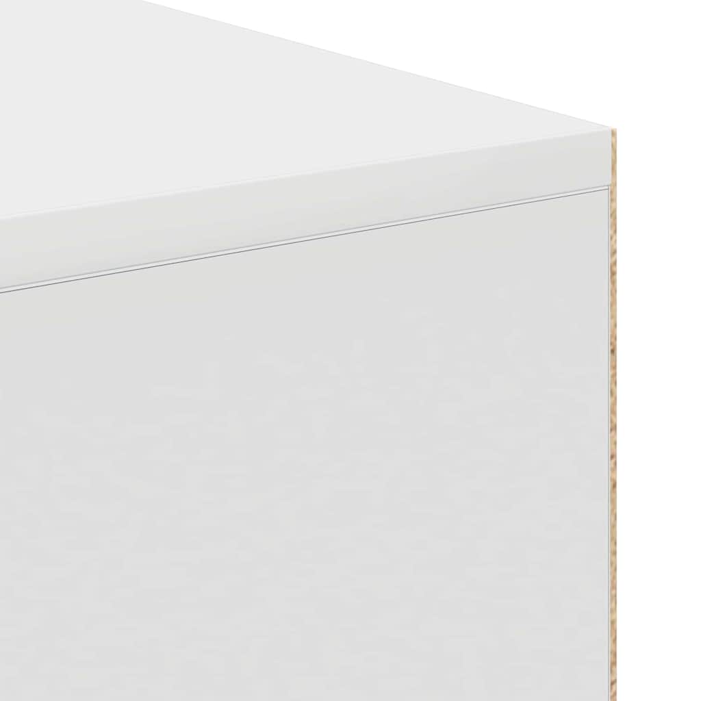 Scrivania Bianco 102 x 50 x 75 cm Legno multistrato 869538