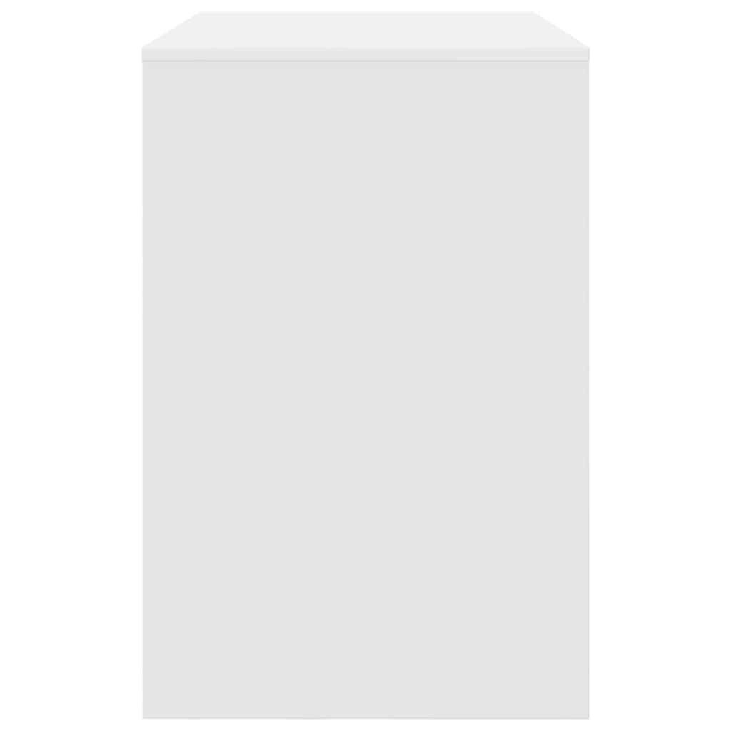 Scrivania Bianco 102 x 50 x 75 cm Legno multistrato 869538