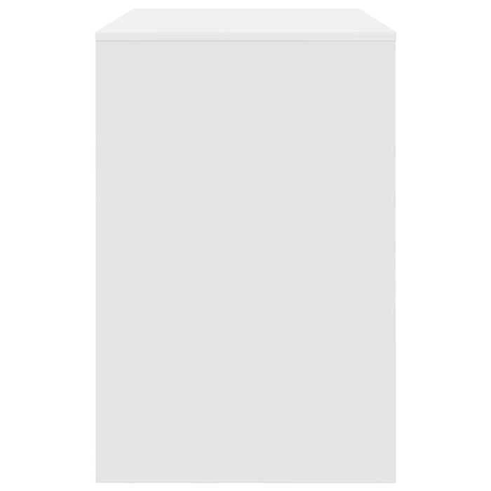 Scrivania Bianco 102 x 50 x 75 cm Legno multistrato 869538