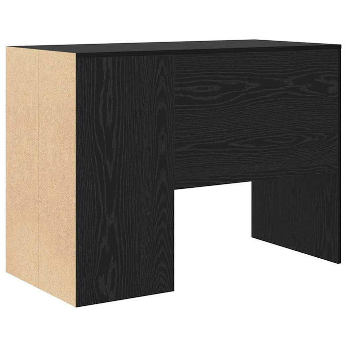 Scrivania Rovere nero 102 x 50 x 75 cm Legno multistrato 869539