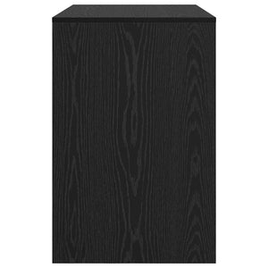 Scrivania Rovere nero 102 x 50 x 75 cm Legno multistrato 869539