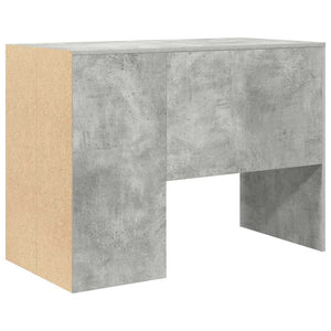 Scrivania Grigio cemento 102 x 50 x 75 cm Legno multistrato 869541