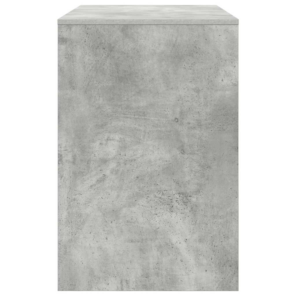 Scrivania Grigio cemento 102 x 50 x 75 cm Legno multistrato 869541