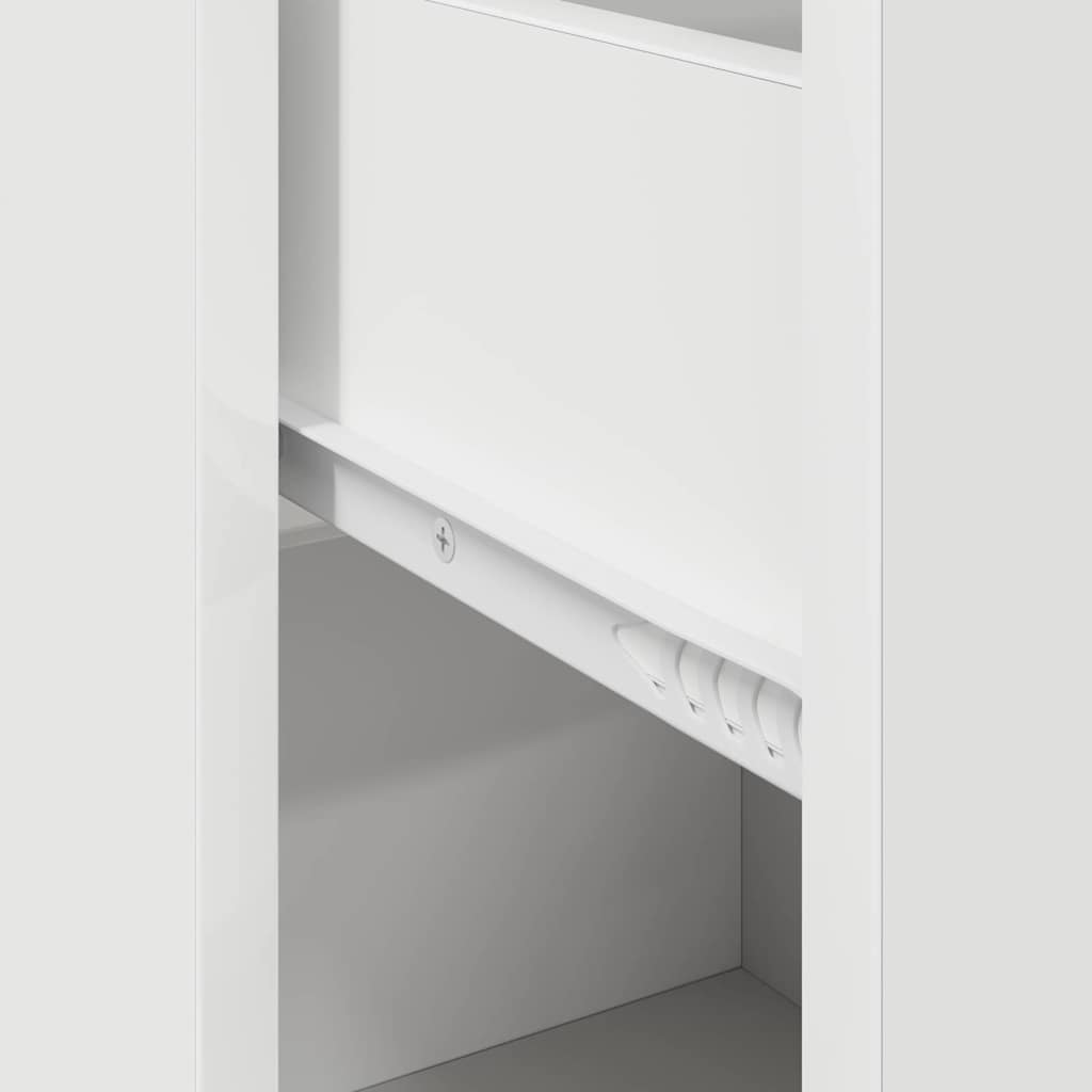 Credenza con Cassetto-Buffet-Armadio da cucina Bianco 38 x 34 x 75 cm