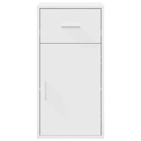 Credenza con Cassetto-Buffet-Armadio da cucina Bianco 38 x 34 x 75 cm