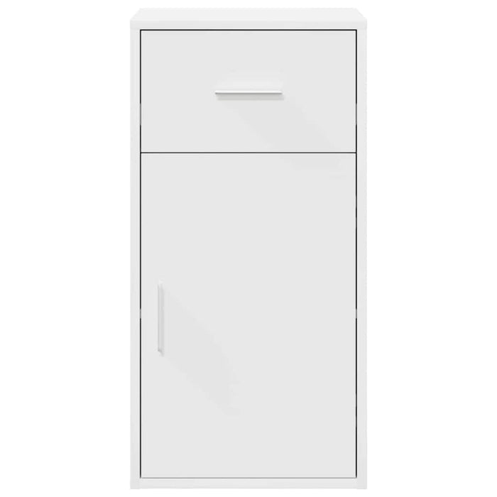 Credenza con Cassetto-Buffet-Armadio da cucina Bianco 38 x 34 x 75 cm