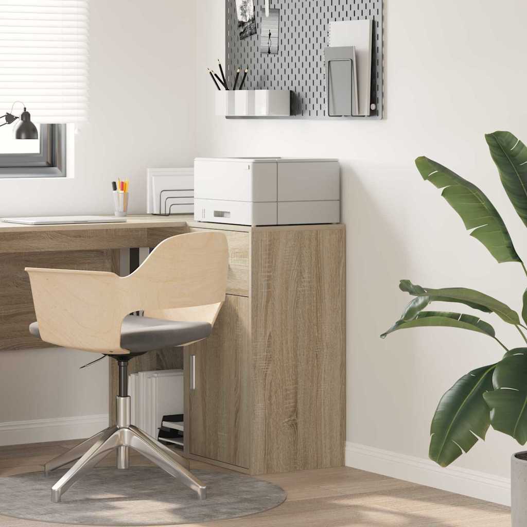 Credenza rovere sonoma 38 x 34.5 x 75 cm Legno multistrato 869548