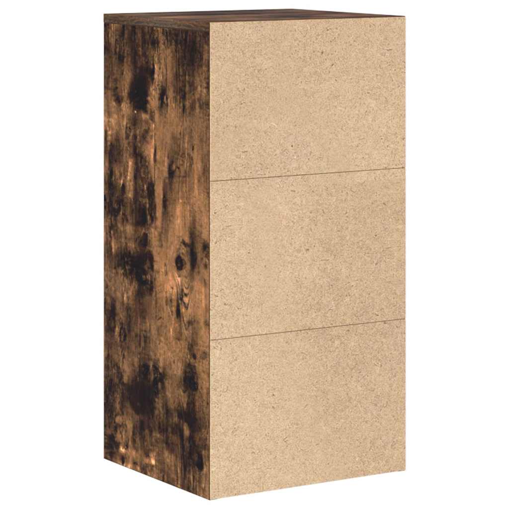 Credenza Rovere fumo 38 x 34.5 x 75 cm Legno multistrato 869550