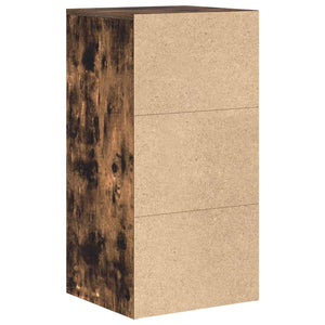 Credenza Rovere fumo 38 x 34.5 x 75 cm Legno multistrato 869550