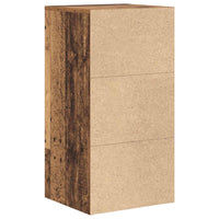 Credenza con Cassetto-Buffet-Armadio da cucina Legno vecchio 38 x 34 x 75 cm