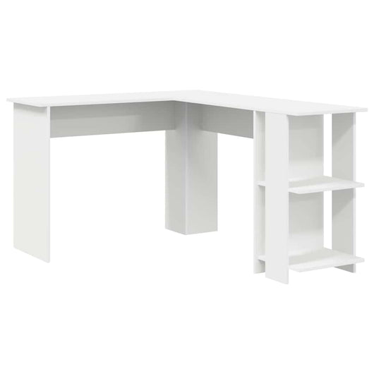 Scrivania Angolare con Storage Bianco 140 x 113.5 x 75 cm 869554