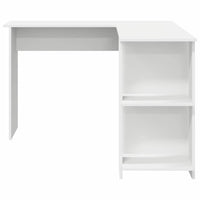 Scrivania Angolare con Storage Bianco 140 x 113.5 x 75 cm 869554